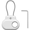 Sichy SmartTag2 - Custodia per Samsung Galaxy SmartTag 2 con cavo metallico, anti-smarrimento, antigraffio, per collare, chiavi, borsa, bagaglio, custodia protettiva a 360° per Smart Tag 2