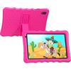 Tibuta Tablet per bambini 10 pollici, Android 13, 4GB RAM 64GB ROM,Rosa | (256 GB Espandibile), WiFi, App Pre-installed, Doppia fotocamera, Tablet Educativo con Custodia