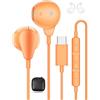 ACAGET Auricolari Tipo C con Filo Stereo per iPhone 17 16e 16 15 Pro Max | Cuffie USB C In-Ear per Samsung Galaxy S26 S25 A16 A17 per iPad Mini Air Pixel 10 9a per Redmi Note 15Pro+ per HONOR 400Lite