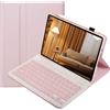 Leleyo Cover tastiera per Lenovo Tab P11 / Lenovo P11 Plus 11.0 pollici Custodia tastiera wireless magnetica rimovibile per Lenovo Tab P11 / Lenovo P11 Plus (Rosa)