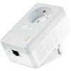 TP-Link [Vecchio Modello] TP-Link AV600 (500 Mbps Throughput), 1 porta Fast Ethernet, plug integrato (TL-PA4015P)