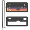 yystao Custodia protettiva per Kodak CHARMERA Keychain Camera, custodia protettiva in silicone, compatibile con Kodak CHARMERA Keychain Camera, guscio morbido, antigraffio, protetto da cadute (nero)