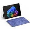 DjianTech Tastiera Surface Pro 12 [inglese QWERTY] per Microsoft Surface Pro 12, tastiera Bluetooth retroilluminata, collegamento magnetico, custodia ricaricabile con touchpad (blu)