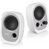 Edifier R12U - Sistema di altoparlanti 2.0 Bianco 4W