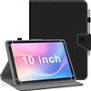 KATUMO Custodia universale per tablet da 10 a 10,1 pollici, per BIEGEDY/ZIOVO Z138/Whitedeer/AWOW/UJJ/DEERTiME E15/TABWEE/Byxsb/TiMOVO/MUISOO/Yicty/Ainmel/DOOGEE 10 (nero)