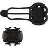 kwmobile Custodia Dispositivo Velocità Bici Compatibile con Garmin Cadence/Bryton/Magene/iGPSPORT Cadence Case - Accessori Ciclismo - Silicone Resistente Acqua - nero