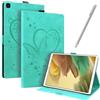 JayModCase Custodia per Samsung Galaxy Tab A7 Lite Case 8,7 pollici 2021 (SM-T220 / T225 / T227) Pelle PU Flip Stand Cover, Angolo di Supporto Regolabile (Verde)