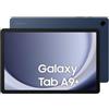 Samsung Galaxy Tab A9+, Display 11.0 TFT LCD PLS, WiFi, RAM 8GB, 256GB, 7.040 mAh, Qualcomm SM6375, Android 15, Dark Blue [Versione italiana]