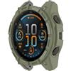 Tyogeephy Cover Compatibile con Garmin Enduro 3 Cover, Sottile Custodia TPU avec Pellicola Protettiva Copertura Complessiva, Anti-Graffio Protezione Case