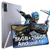OUKITEL OT5 12 Pollici 2K Tablet - 36GB RAM + 256GB ROM (2TB TF) Gaming Tablet, Helio G99 Octa-Core, Android 13 Tablet con penna, 11000mAh, 8MP+16MP, 2.2GHz/BT5.2/5G WiFi/Dual SIM/TÜV/GPS, Grigio
