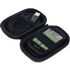foto-kontor Custodia compatibile con Garmin Edge 840 / Edge 540 / Edge 830 / Edge 530 / Edge 820 / Edge 520 / Edge 130 Plus GPS bike computer Copertura protettiva Borsa esterna Custodia nera