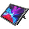 N NEWTOP Custodia 360 Gradi Compatibile 10 16:9 Pollici Universale Cover per Tablet Dimensioni Massime 24.5x15 cm Libro Flip Simil Pelle Funzione Stand Orizzontale Verticale Rotazione (Black)