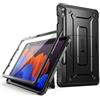 SUPCASE Unicorn Beetle Pro Series - Custodia per Samsung Galaxy Tab S9 FE da 10,9 pollici (versione 2023), robusta e resistente, con protezione per lo schermo integrata, colore nero