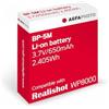 KODAK Batteria Li-on BL-5B - 3,7 V/650 mAh 2,405 Wh - per Compact Agfa Photo DC8200