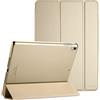 ProCase iPad Air (3rd Gen) 10.5 2019 / iPad Pro 10.5 2017 Custodia -Ultra Sottile e Leggero Supporto Auto Svegliati/Sonno, Cover Posteriore Traslucida per iPad Air (3rd Gen) 10.5 2019 -Oro