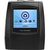 Bewinner Mini Scanner Digitale per Pellicole e Diapositive, Converte 35 Mm, 135, 126, 110, Super 8, Negativi di Pellicola e Diapositive in Immagini JPEG da 14/22 MP, Schermo LCD da 2,4