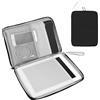 QWORK® 9-11'' Custodia per tablet, borsa porta tablet grigia, compatibile con iPad Air/Pro 10.9/11''