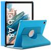 ebestStar - Cover per Samsung Galaxy Tab A8 10.5 (2021) SM-X200 X205, Custodia Protezione Rotazione 360, Pelle PU, Blu