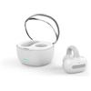 DOMIKIT V5.3 70 mAh, clip per auricolari Bluetooth senza fili, clip per auricolari aperti, cuffie Bluetooth con 16 ore di lettura, clip per cuffie Bluetooth per corsa, allenamento, ciclismo (bianco)