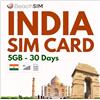 BeachSIM Solo-Dati Prepagata SIM India 30 Giorni. 5GB Dati 4G/5G ad Alta Velocità. Attivazione Rapida Online. Facile da Ricaricare o Estendere. Compatibile con Dispositivi iOS e Android Sbloccati