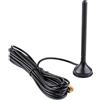Waveshare LPWA Outdoor Waterproof Antenna, 5dBi High Gain with Magnetic Base, LoRa Antenna, 4G/3G/2G/LPWA Support,868/915M Version