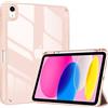 ProCase Cover iPad 11 Gen A16 11 Pollici 2025/iPad 10 Gen 10,9 Pollici 2022 | Custodia con Portapenna Auto Sonno/Veglia -Oro Rosa