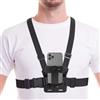 Nawjew Phone Chest Strap Mount for POV/VLOG Videos, Chest Harness Holder Compatible with iPhone 13 12 11Pro Max Plus,Samsung,GoPro Hero 9, 8, 7, 6,AKASO,Action Camera and Cell Phone Video Shoot Accessories 1