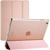 TechDealsUK Custodia intelligente per iPad da 10,2 (9a/8a/7a generazione 2021/2020/2019), custodia magnetica ultra sottile con accensione/spegnimento automatico per Apple iPad 10.2 (oro rosa)
