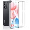 SCL Pellicola proteggi schermo per HONOR 400, confezione da 3 pezzi, in vetro temperato trasparente per HONOR 400, compatibile con custodie, 9H