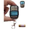 enterelettronics NUOVO Kit 2 Telecomandi Universali con Microchip AVANZATO a 32bit per Cancello Automatico a 433,92MHZ Solo a Codice Fisso+2 Batterie Omaggio (2)