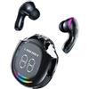 ELLENNE AURICOLARI SLIM SOTTILI CUFFIE BLUETOOTH 5.3 NERO NERE AIR40 | ELLENNE AURICOLARI SLIM SOTTILI CUFFIE BLUETOOTH 5.3 AIR40 BIANCHE NERE GAMING LOW LATENCY WIRELESS TWS DUAL CHANNEL (Nero)