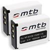 mtb more energy 2x Batterie NP-85 per Fuji Fujifilm FinePix S1 / SL240, SL260, SL280, SL300, SL305, SL1000