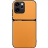 Kepuch Cover per Oppo Reno 14 F (Intl) - Custodia Case Piastra Metallica Incorporata Litchi Grano - Giallo