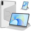 Generico DayQiQiPu Custodia Protettiva per Honor Pad X9 / X8 PRO 11,5 Pollici Pelle PU Rotazione a 360° Stand Slim Cover con Supporto per Matita,Grigio Spazio