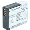 vhbw batteria sostituisce Panasonic DMW-BLG10, DMW-BLG10E, DMW-BLE9E, DMW-BLE9 per fotocamera (980mAh, 7,4V, Li-Ion)