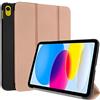 TECHGEAR iPad 10 Custodia (10 Generazione) Smart Case Cover tri-fold [Compatibile con penna] con protezione d'angolo [Spegnimento/Sveglia Automatico] per iPad 10 2022, 10.9 Pollici