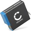 CELLONIC Batteria compatibile con GoPro Hero 7 Black, 8, 6, IEC 62133 | 1200mAh, 3.85V, Ioni di Litio per GoPro Hero 7 Silver, Hero 7 White, IS 16046, 421850, 025416, AHDBT-801, R-41047830