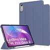 zZjoOoj Custodia per Lenovo Idea Tab Pro Gen 2 13.3 Pollici 2026,Cover Tablet con Auto Sleep/Wake e Portastilo, Cavalletto 2-in-1, Protezione Antiuurto PC + Silicone,blu lavanda