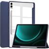 Acelive Custodia Cover Per Samsung Galaxy Tab S9 FE Plus/S9 Plus/S10 Plus 12.4 Pollici Tablet con Pen Holder, Auto Sveglia/Sonno