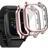 Acadeny[2 pezzi]Custodia compatibile con Garmin Venu Sq/Sq 2/Sq 2 Music/Sq Music, oro rosa Custodia protettiva a tutto tondo con protezione per lo schermo, [antimacchia] [antigraffio] TPU