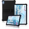 yystao - Custodia per tablet Biegedy B22 da 10 pollici 2026, in morbido silicone, compatibile con Biegedy B22, supporto regolabile (nero)
