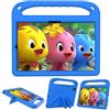 Xliamcp Custodia per tablet Samsung Galaxy Tab S5e da 10,5 2019 (SM-T720/T725), adatta ai bambini, con portapenne, leggera e antiurto con manico e supporto, blu