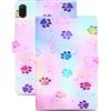 Rostsant Custodia Honor Pad X8a 11 Pollici Cover Libro Honor Pad X8a PU Stand Funzione Slot per Carte Libro Cover Tablet Protettiva per Honor Pad X8a 11 Pollici Orma