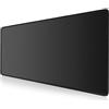 KTRIO Tappetino per Mouse XXL Gaming, Grande 800 x 400 x 3 mm, Tappetino per Mouse da Gioco, Mousepad Antiscivolo Impermeabile con Base in Gomma