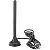 Garsent TV, HDTV digitale per interni/esterni wireless 10db con ventosa TV UHF/VHF Freeview per TV/Radio DAB.