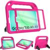 TOPWANT Custodia per Samsung Galaxy Tab A11/A9/A7 Lite 8,7, rosa | Custodia protettiva convertibile leggera antiurto, protezione schermo integrata, supporto stabile, maniglia portatile (2025