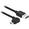 Delock Cavo EASY-USB 2.0 tipo A maschio > 2.0 tipo Micro B maschio 5 m nero
