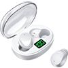 Generic Auricolare Bluetooth Wireless Cuffie Touch Control K20 (Bianco)