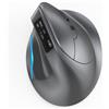 zelotes Mouse Wireless con Display,Ricaricabile,3200DPI,Mouse Verticale Ergonomico Bluetooth,Tri-Mode (BT 5.0/4.0+2.4G Hz),Senza Fili Ottico per PC,Laptop,Tablets