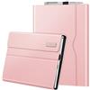 FINTIE Custodia per Microsoft Surface Pro 7+/7/6/5/4/3 12.3 Pollici | [Multi-angli] Portfolio Business Cover con Tasca, Compatibile con Tastiera Type, Oro rosa